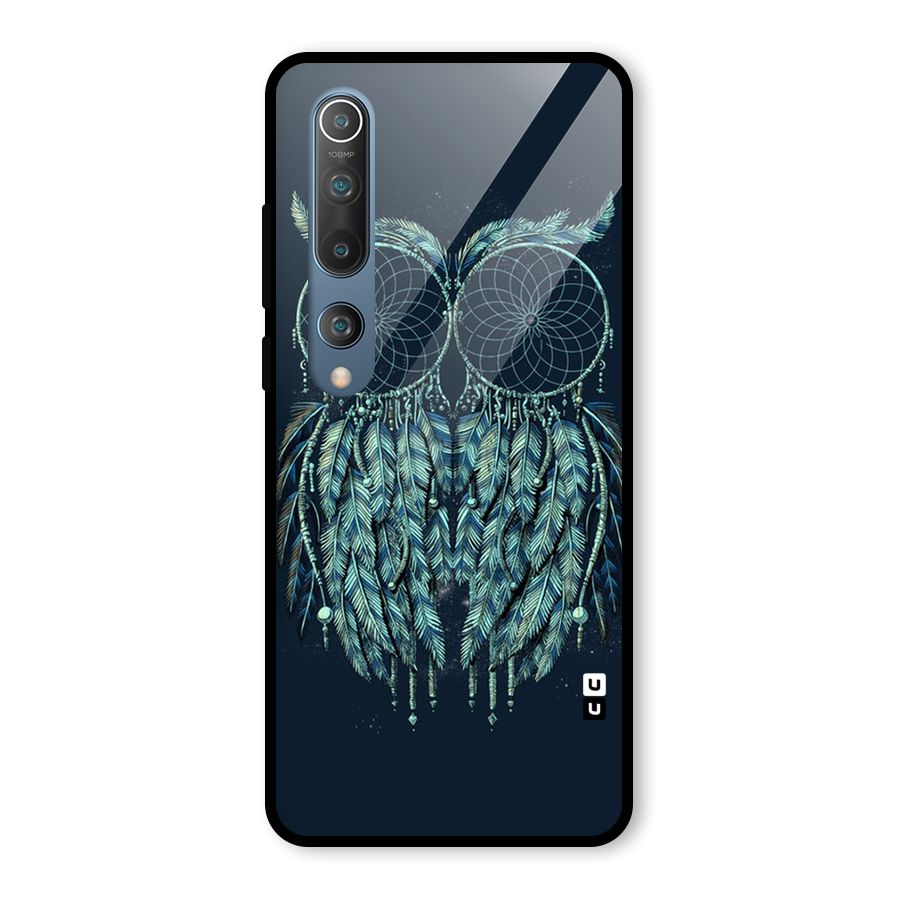 Dreamy Owl Catcher Glass Back Case for Mi 10