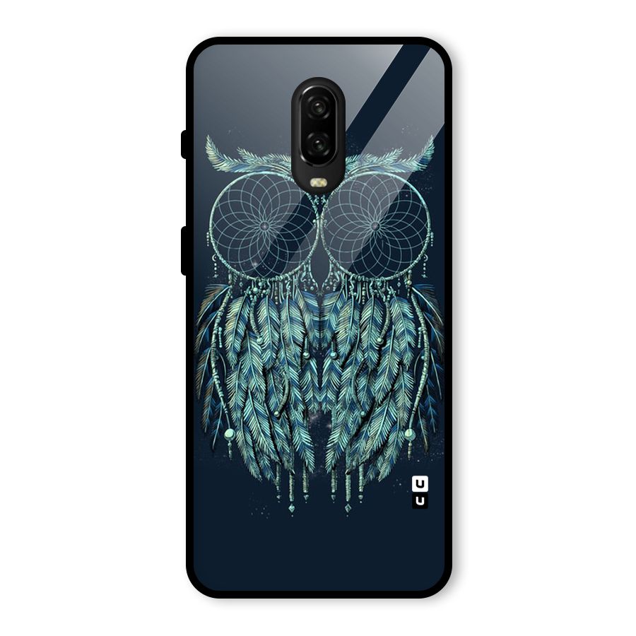 Dreamy Owl Catcher Glass Back Case for OnePlus 6T