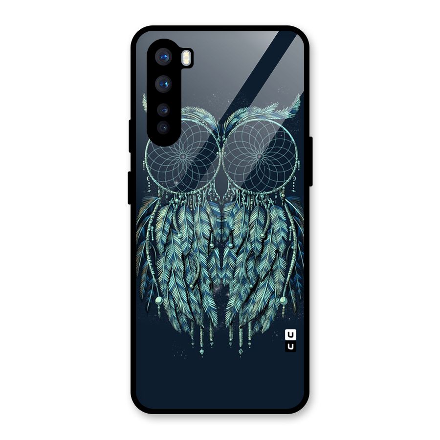 Dreamy Owl Catcher Glass Back Case for OnePlus Nord