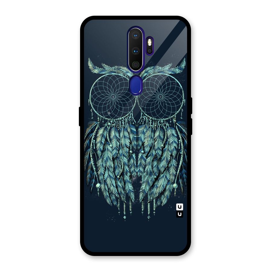 Dreamy Owl Catcher Glass Back Case for Oppo A9 (2020)