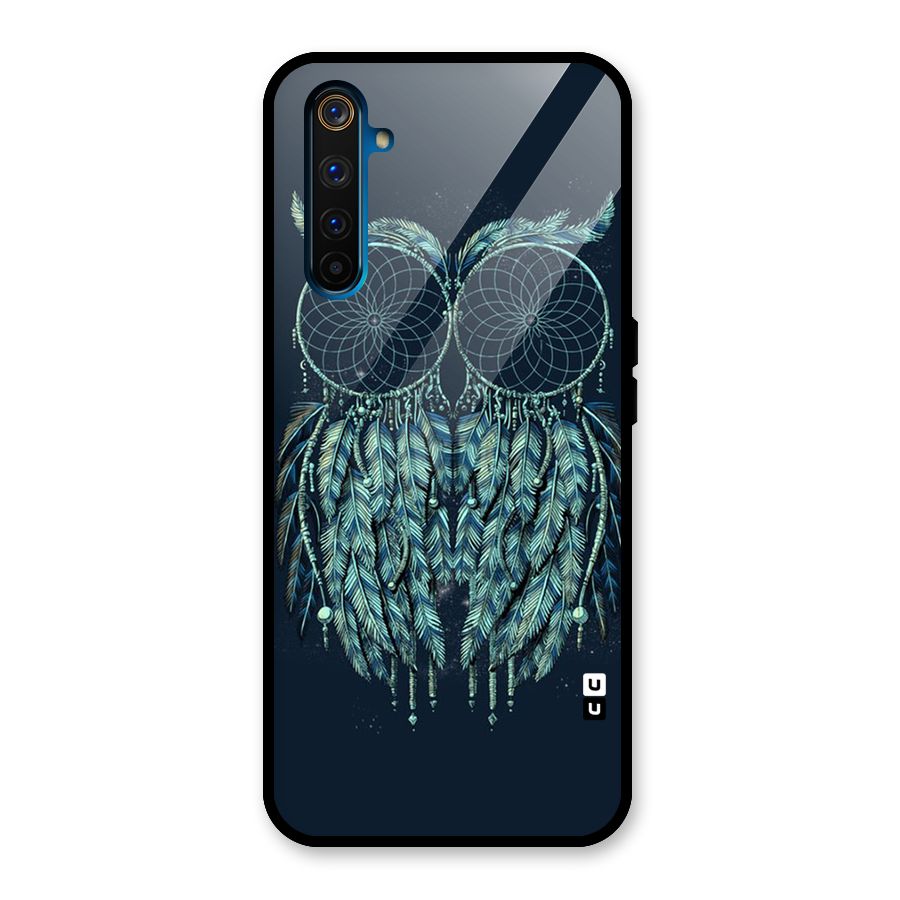 Dreamy Owl Catcher Glass Back Case for Realme 6 Pro