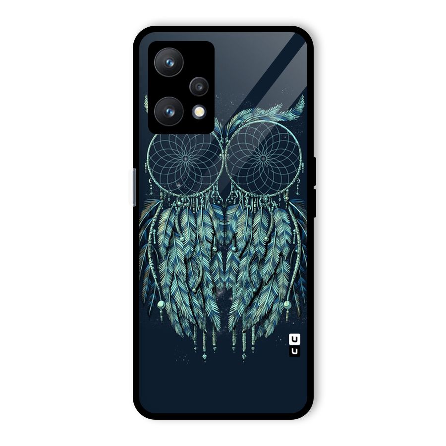 Dreamy Owl Catcher Glass Back Case for Realme 9 Pro 5G