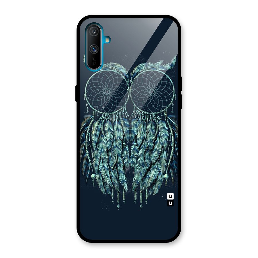 Dreamy Owl Catcher Glass Back Case for Realme C3