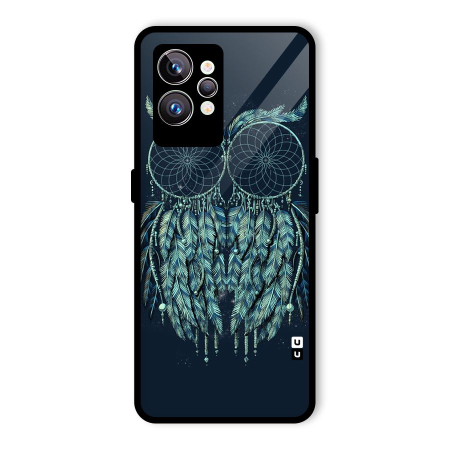Dreamy Owl Catcher Glass Back Case for Realme GT2 Pro