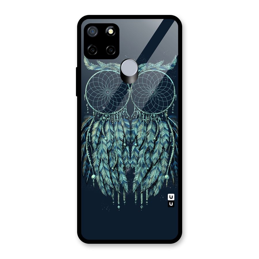 Dreamy Owl Catcher Glass Back Case for Realme Narzo 20