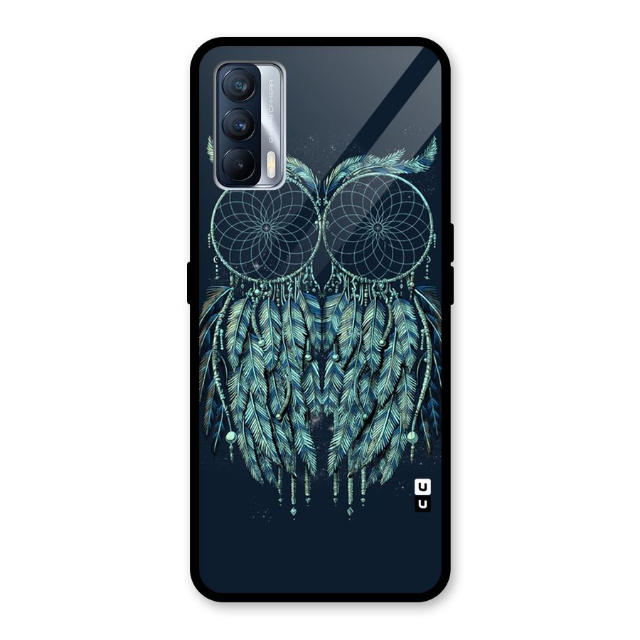 Dreamy Owl Catcher Glass Back Case for Realme X7