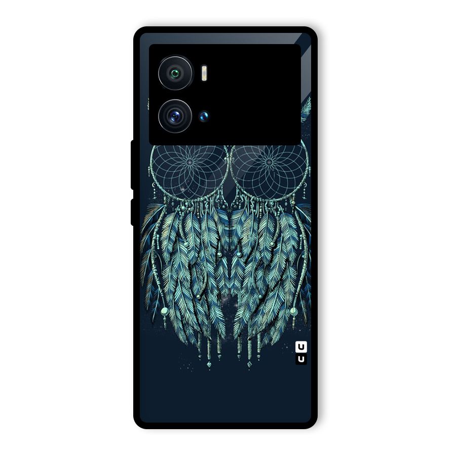 Dreamy Owl Catcher Glass Back Case for Vivo iQOO 9 Pro