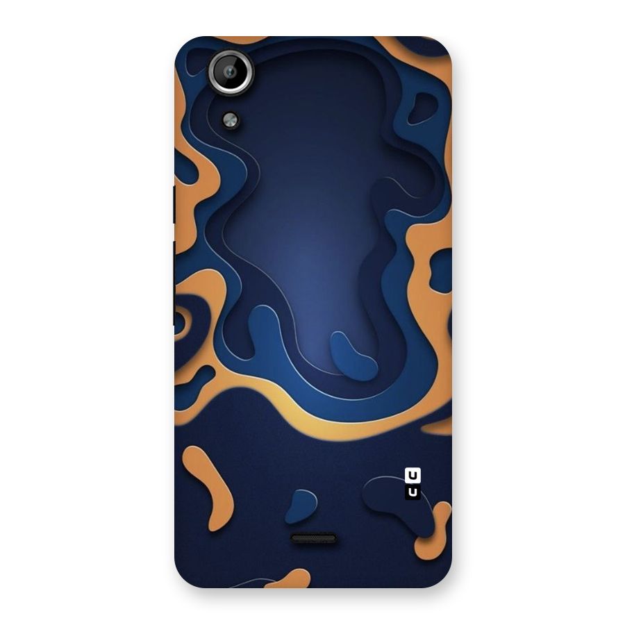 Drops Flow Back Case for Micromax Canvas Selfie Lens Q345