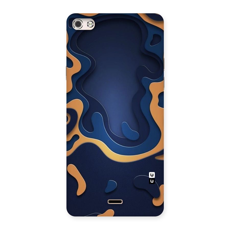 Drops Flow Back Case for Micromax Canvas Silver 5