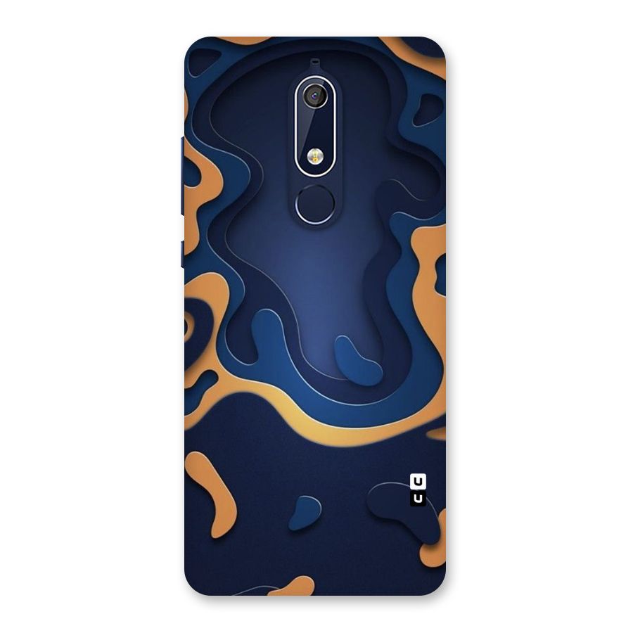 Drops Flow Back Case for Nokia 5.1