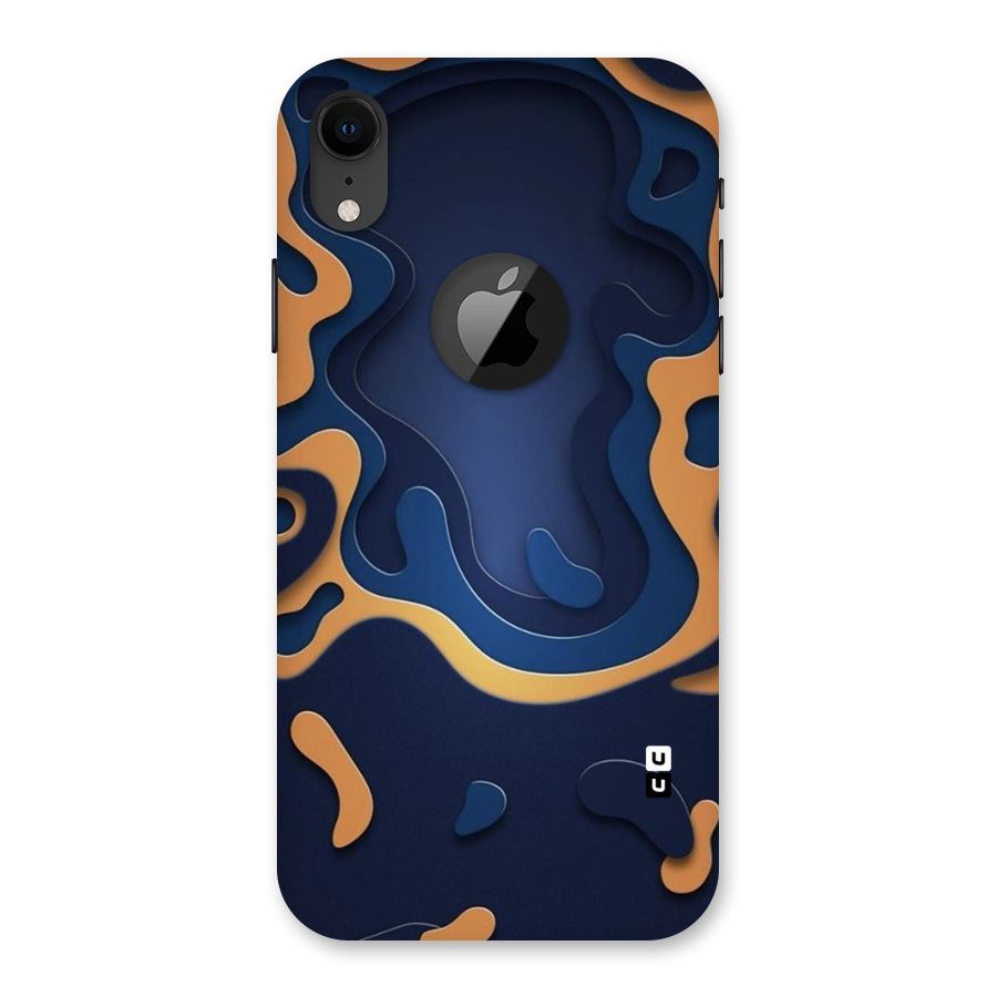 Drops Flow Back Case for iPhone XR Logo Cut