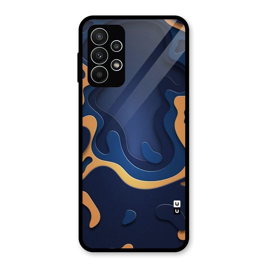 Drops Flow Glass Back Case for Galaxy A23