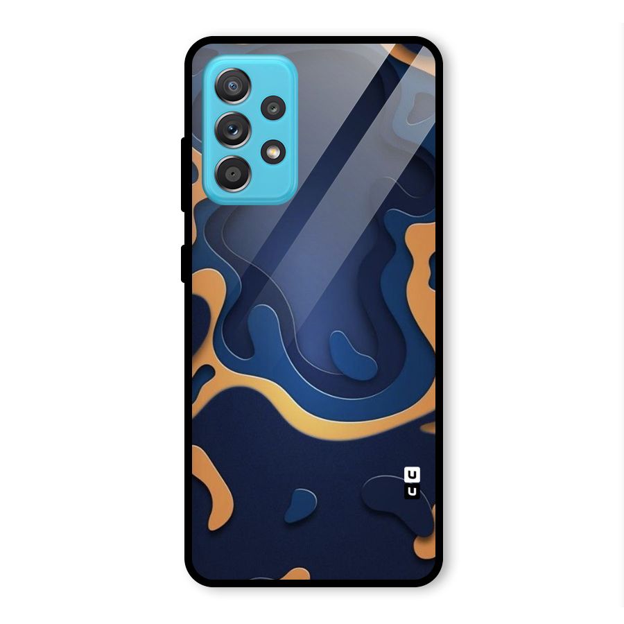 Drops Flow Glass Back Case for Galaxy A52