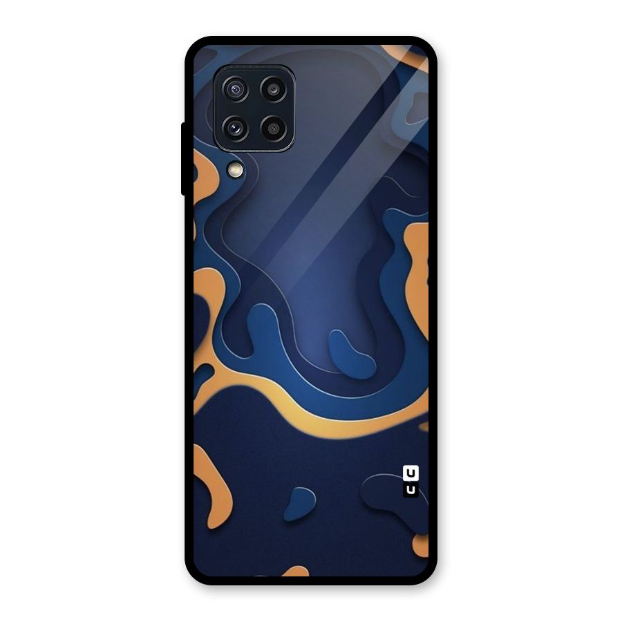 Drops Flow Glass Back Case for Galaxy M32