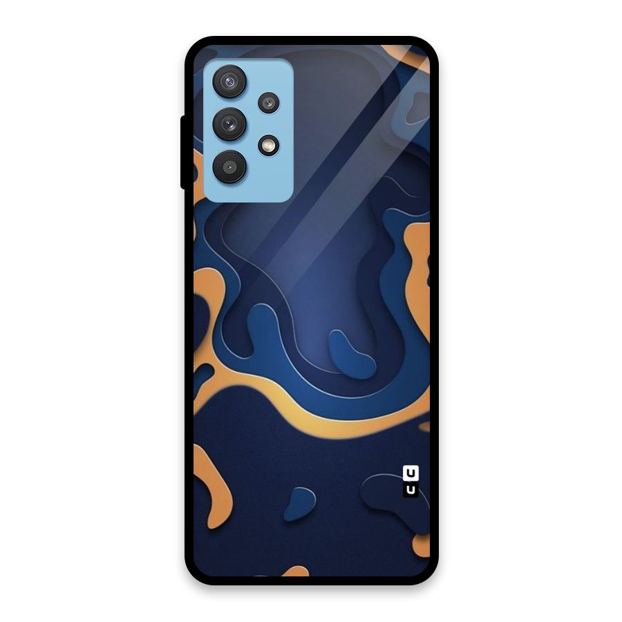 Drops Flow Glass Back Case for Galaxy M32 5G