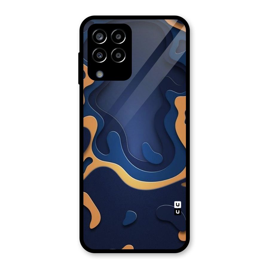 Drops Flow Glass Back Case for Galaxy M33