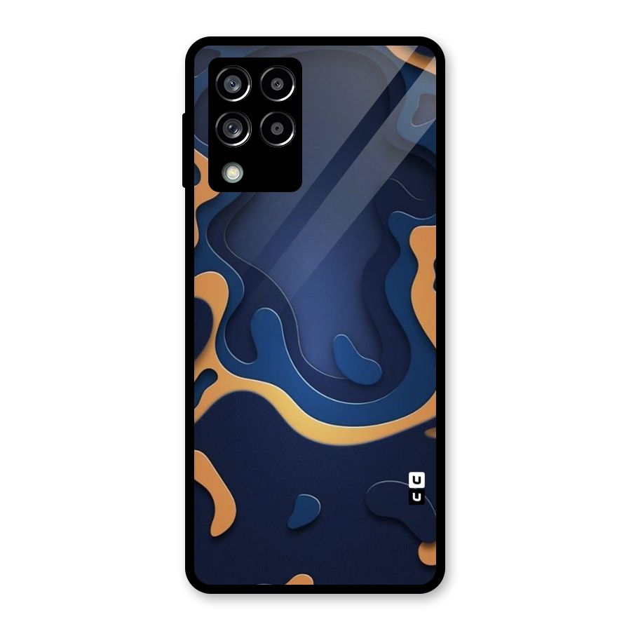 Drops Flow Glass Back Case for Galaxy M53 5G