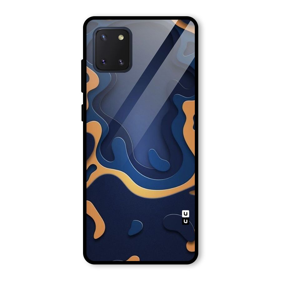 Drops Flow Glass Back Case for Galaxy Note 10 Lite