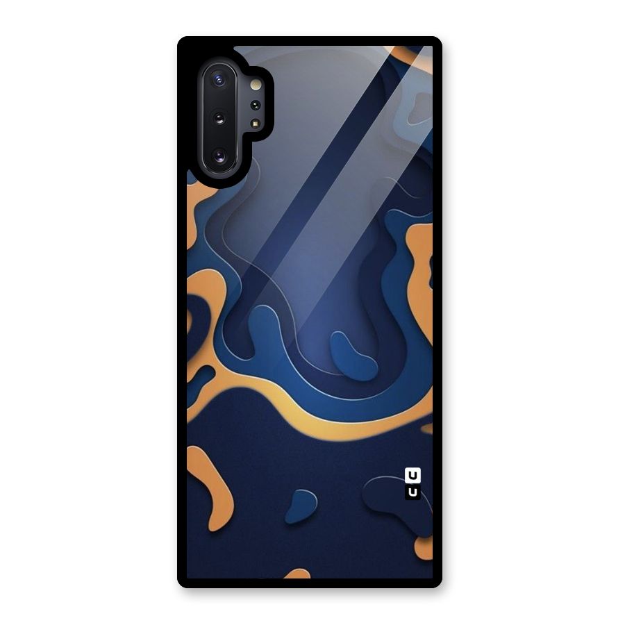 Drops Flow Glass Back Case for Galaxy Note 10 Plus