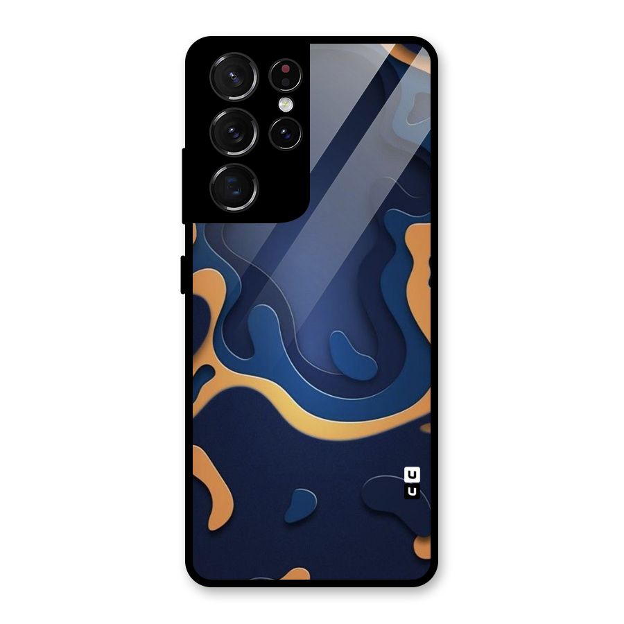 Drops Flow Glass Back Case for Galaxy S21 Ultra 5G