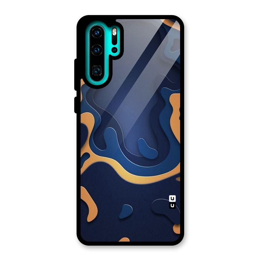 Drops Flow Glass Back Case for Huawei P30 Pro