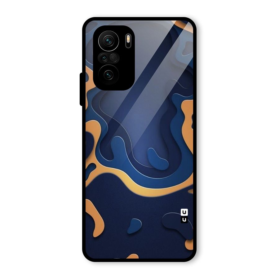 Drops Flow Glass Back Case for Mi 11x