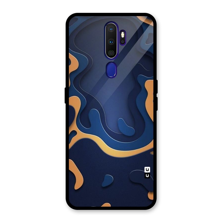 Drops Flow Glass Back Case for Oppo A9 (2020)