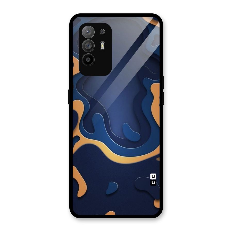 Drops Flow Glass Back Case for Oppo F19 Pro Plus 5G