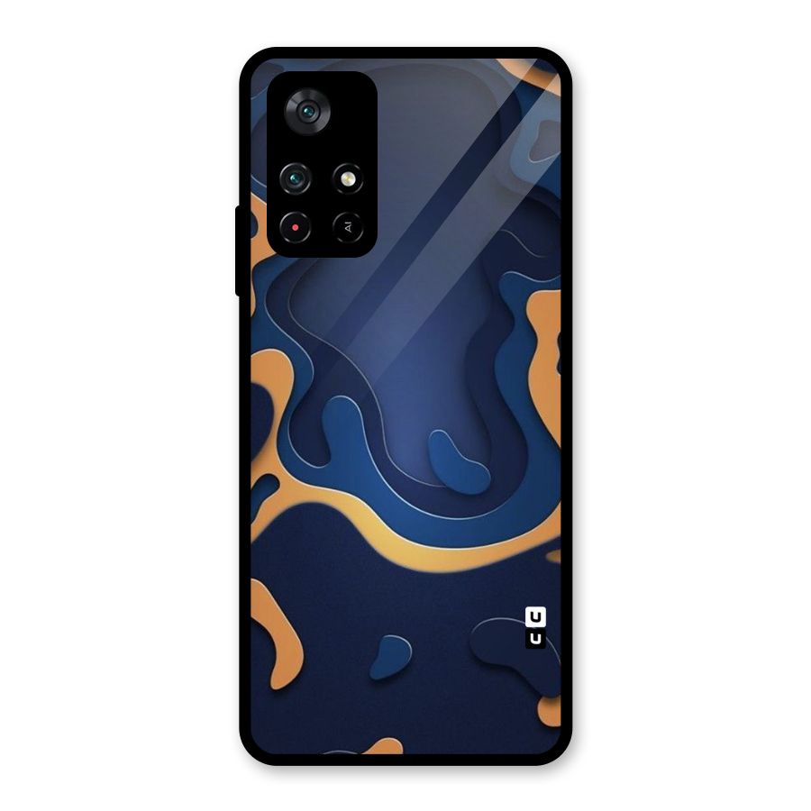 Drops Flow Glass Back Case for Poco M4 Pro 5G