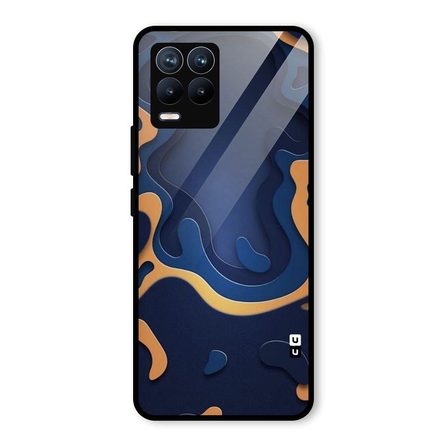 Drops Flow Glass Back Case for Realme 8