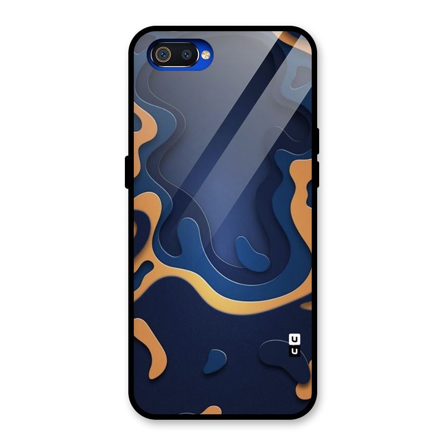 Drops Flow Glass Back Case for Realme C2