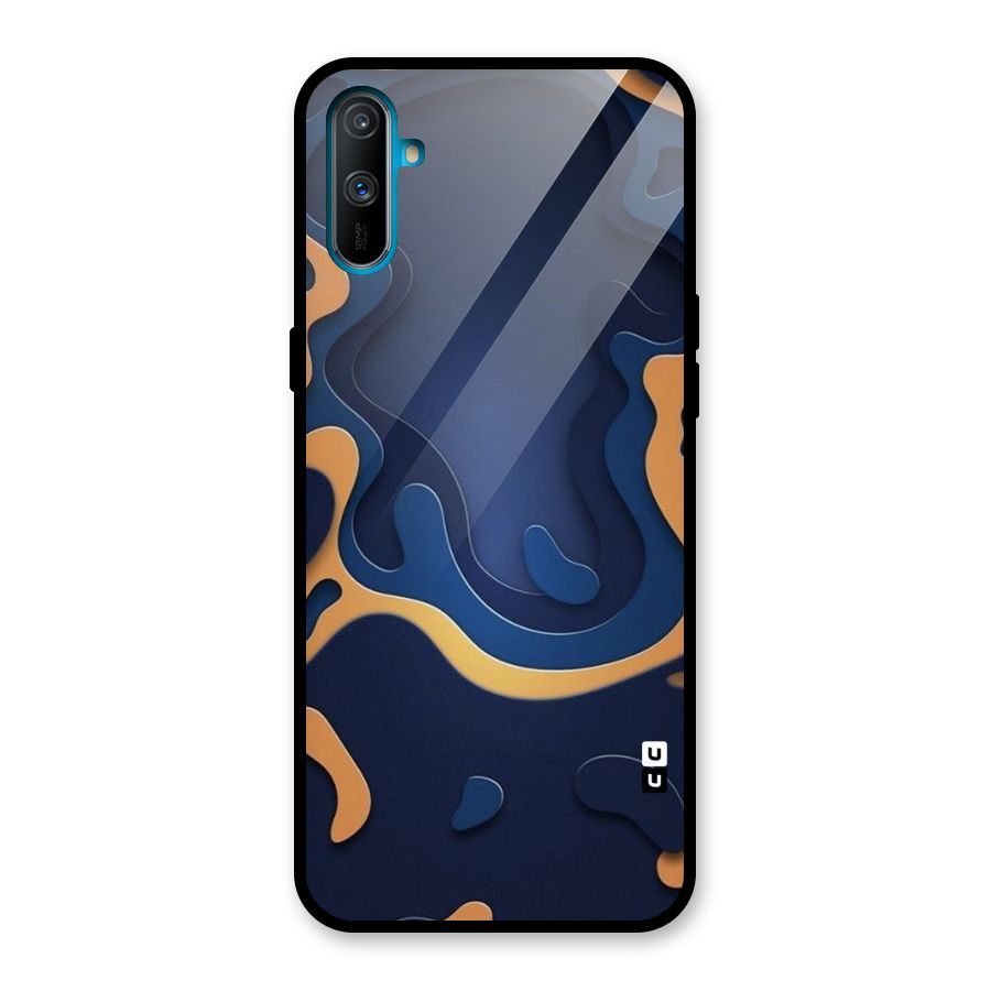 Drops Flow Glass Back Case for Realme C3