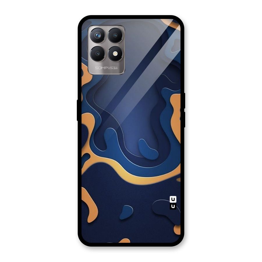Drops Flow Glass Back Case for Realme Narzo 50