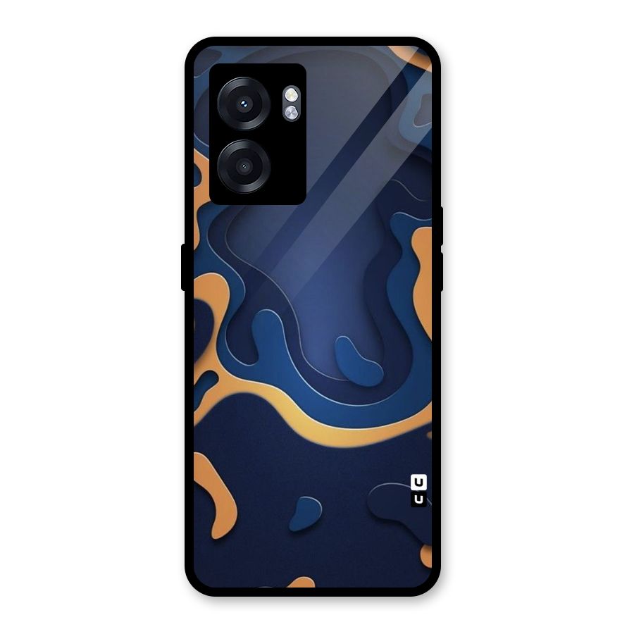 Drops Flow Glass Back Case for Realme Narzo 50 5G