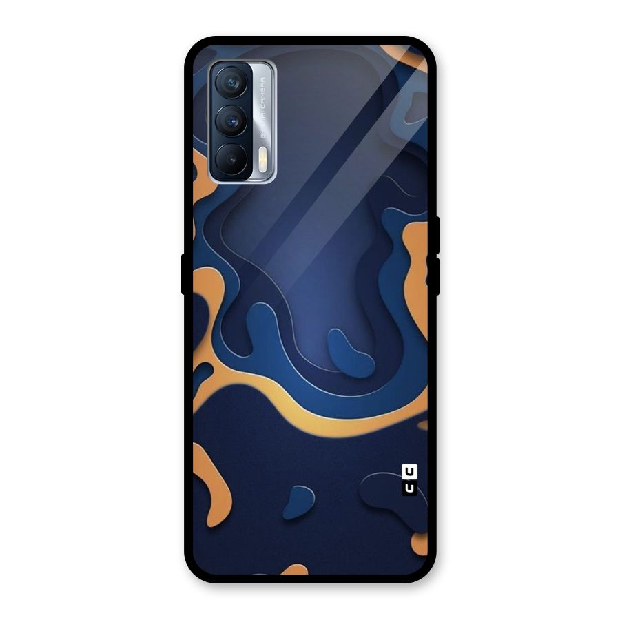 Drops Flow Glass Back Case for Realme X7