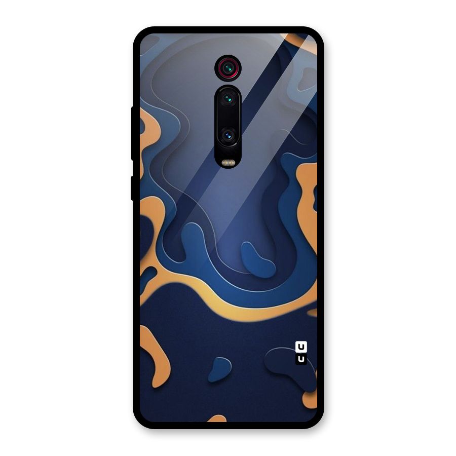 Drops Flow Glass Back Case for Redmi K20