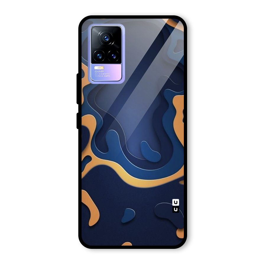 Drops Flow Glass Back Case for Vivo Y73