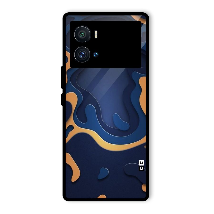 Drops Flow Glass Back Case for Vivo iQOO 9 Pro