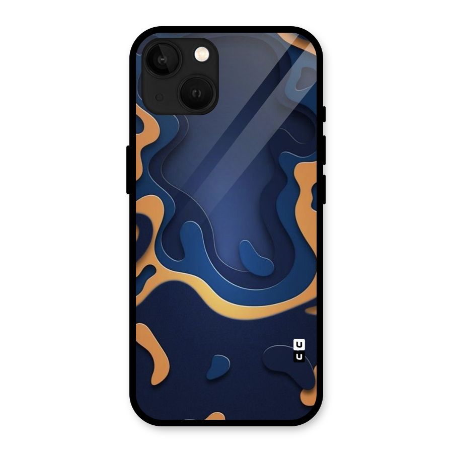Drops Flow Glass Back Case for iPhone 13
