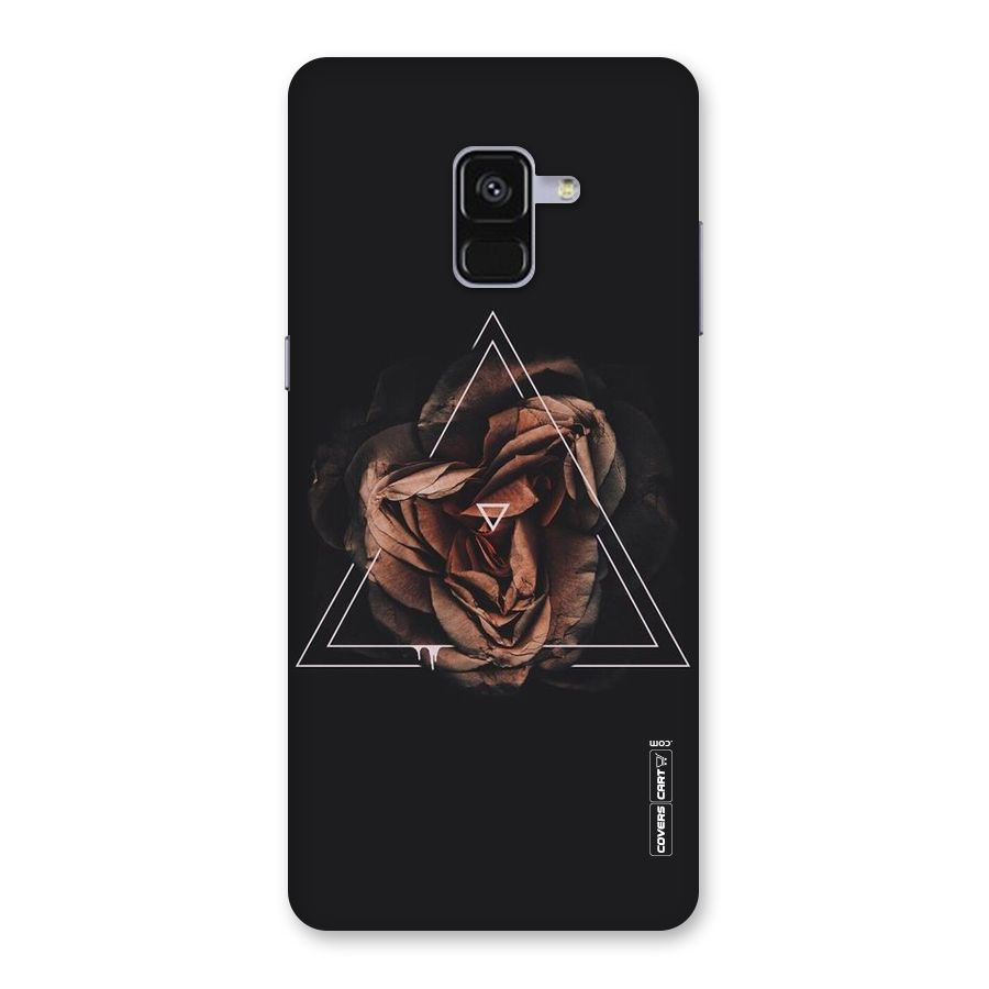 Dusty Rose Back Case for Galaxy A8 Plus