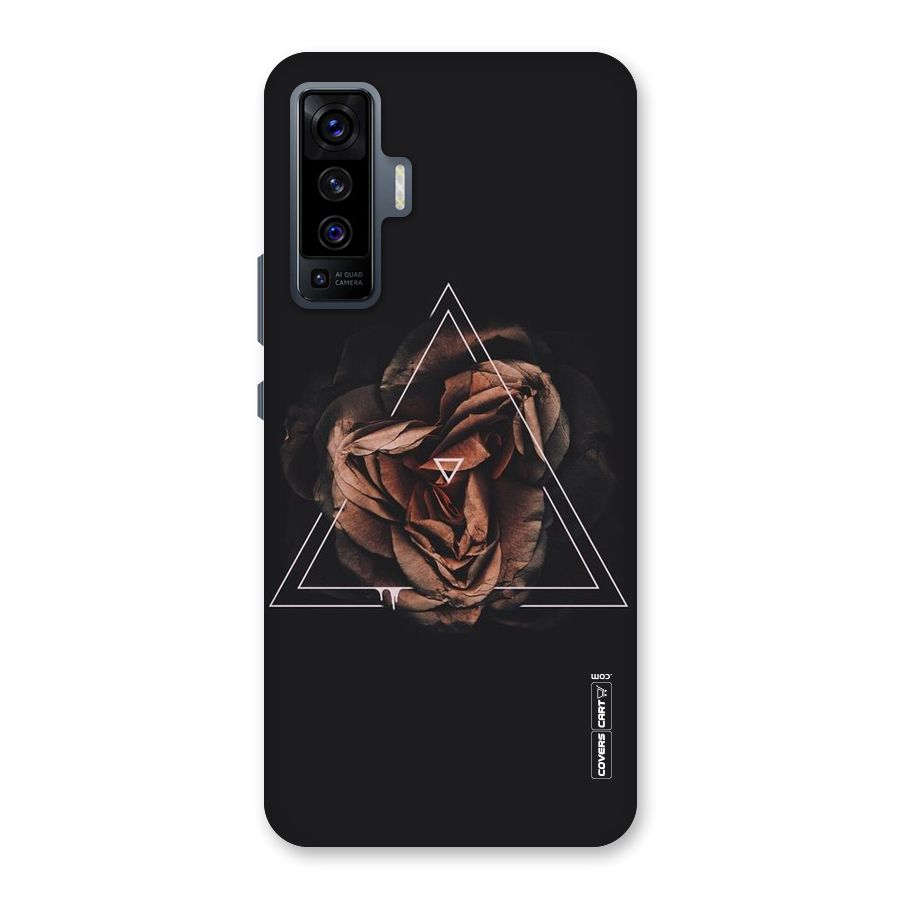 Dusty Rose Back Case for Vivo X50