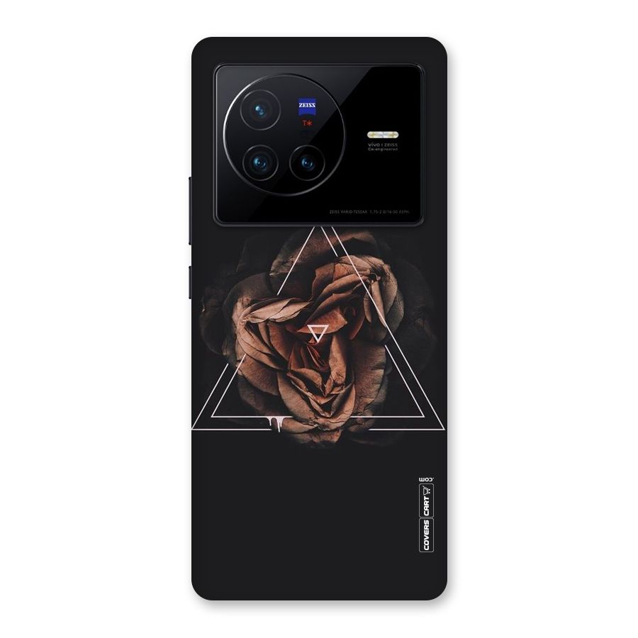 Dusty Rose Back Case for Vivo X80