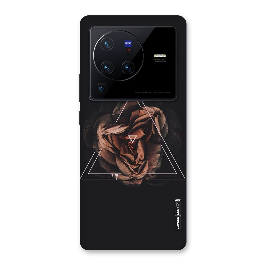 Dusty Rose Back Case for Vivo X80 Pro