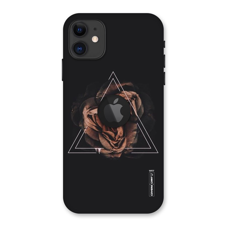 Dusty Rose Back Case for iPhone 11 Logo Cut