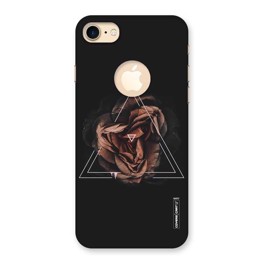 Dusty Rose Back Case for iPhone 7 Logo Cut