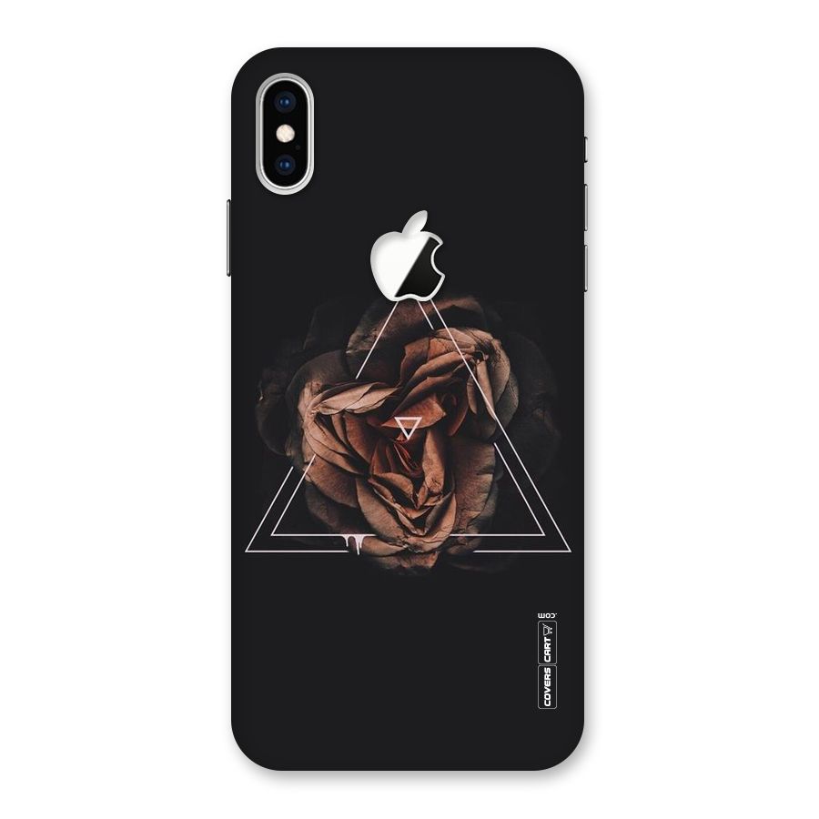 Dusty Rose Back Case for iPhone XS Max Apple Cut