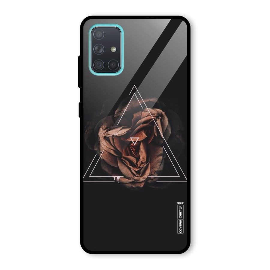 Dusty Rose Glass Back Case for Galaxy A71