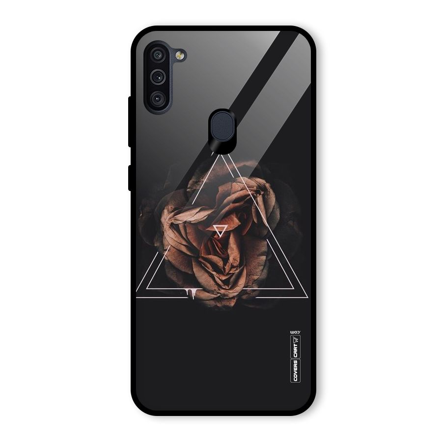 Dusty Rose Glass Back Case for Galaxy M11
