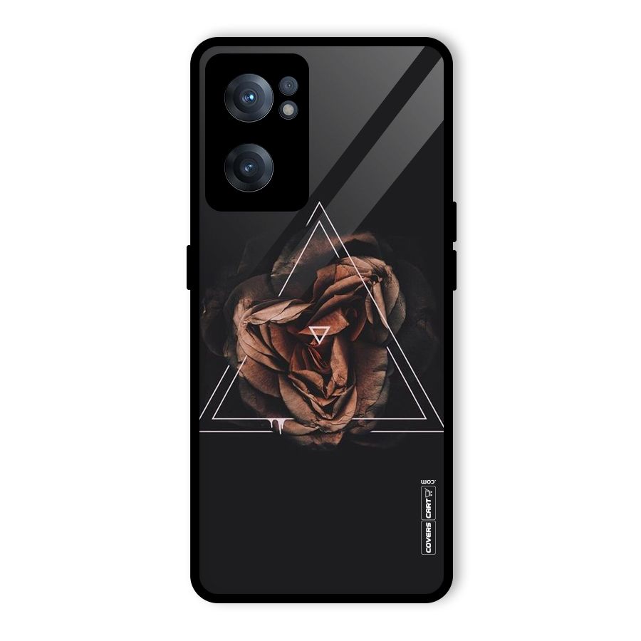 Dusty Rose Glass Back Case for OnePlus Nord CE 2 5G