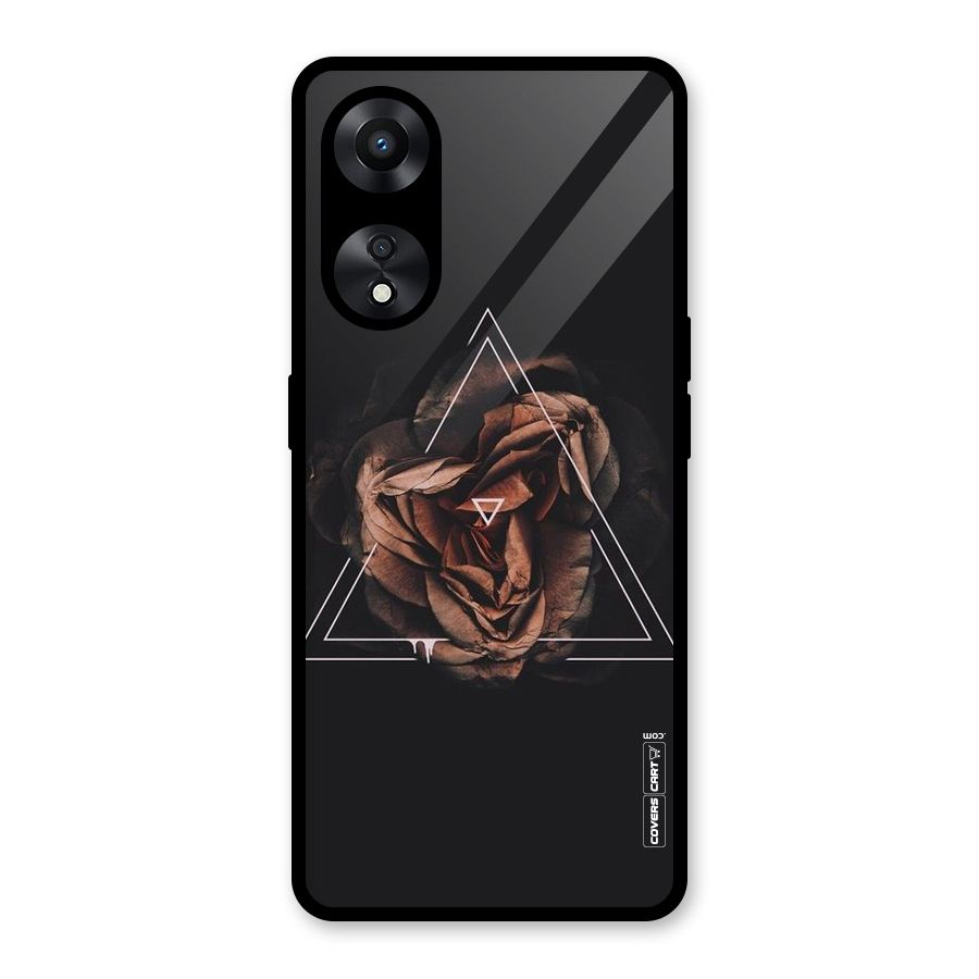 Dusty Rose Glass Back Case for Oppo A78